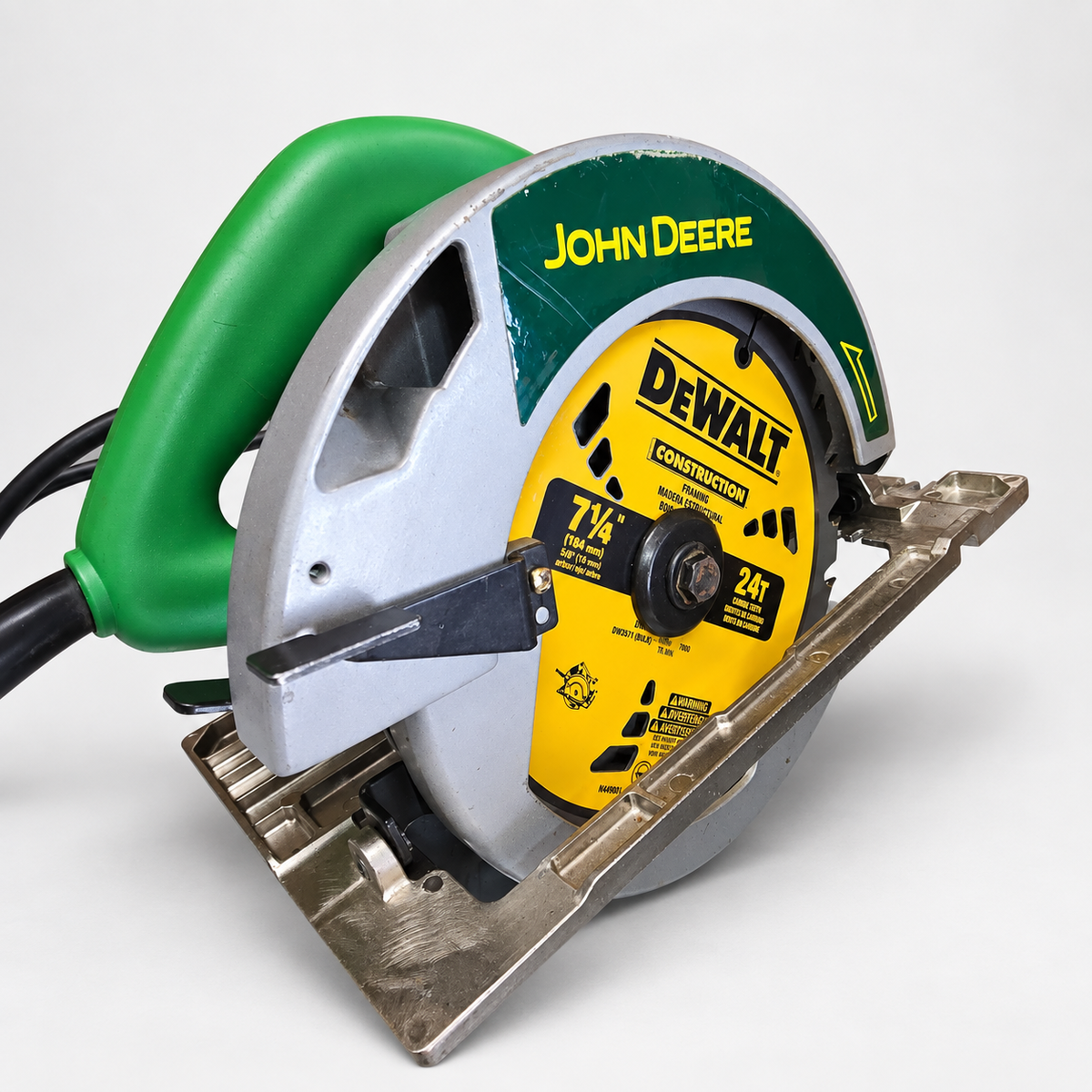John Deere branded 7-1/4 inch circular saw product view