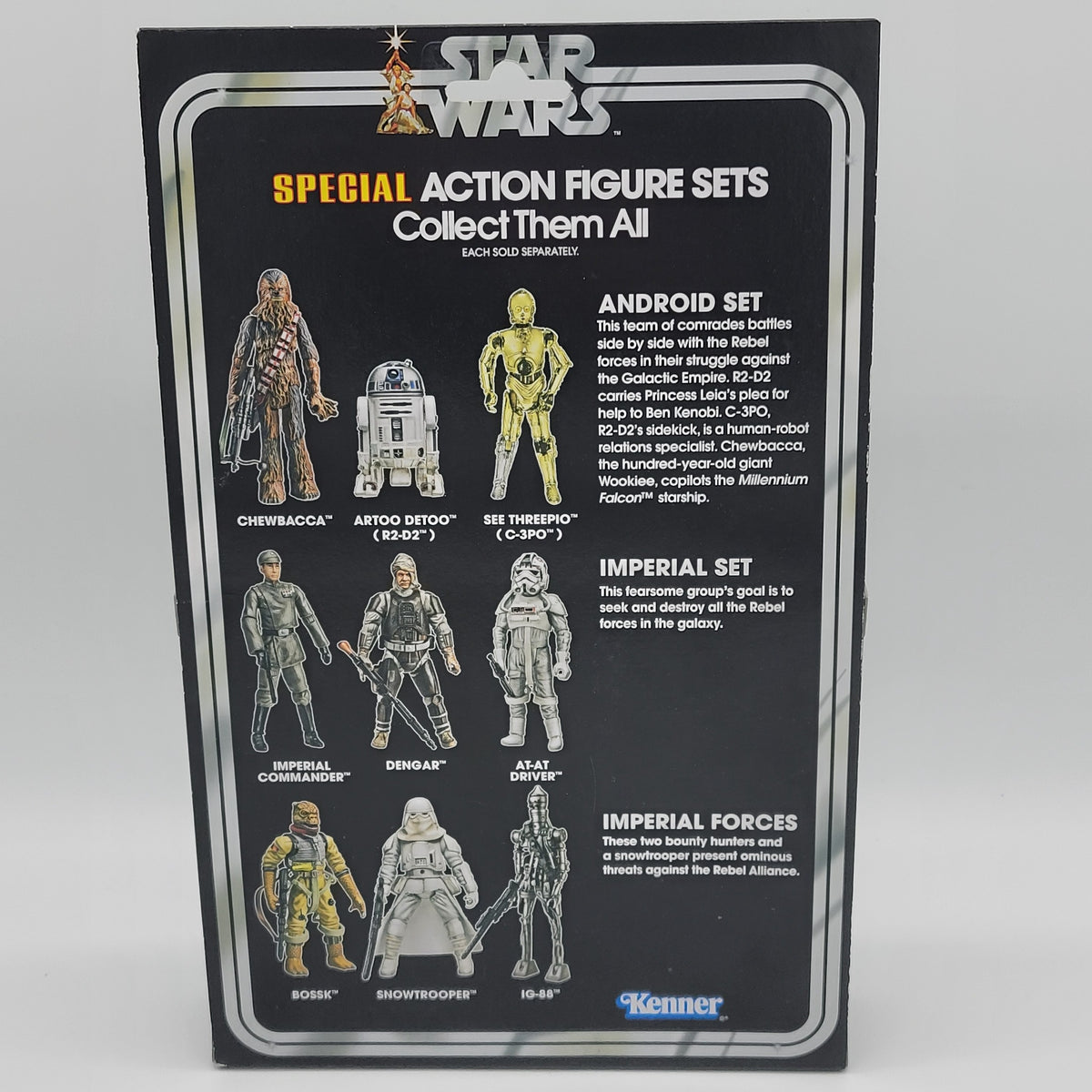 Star Wars Vintage Collection Android Set back