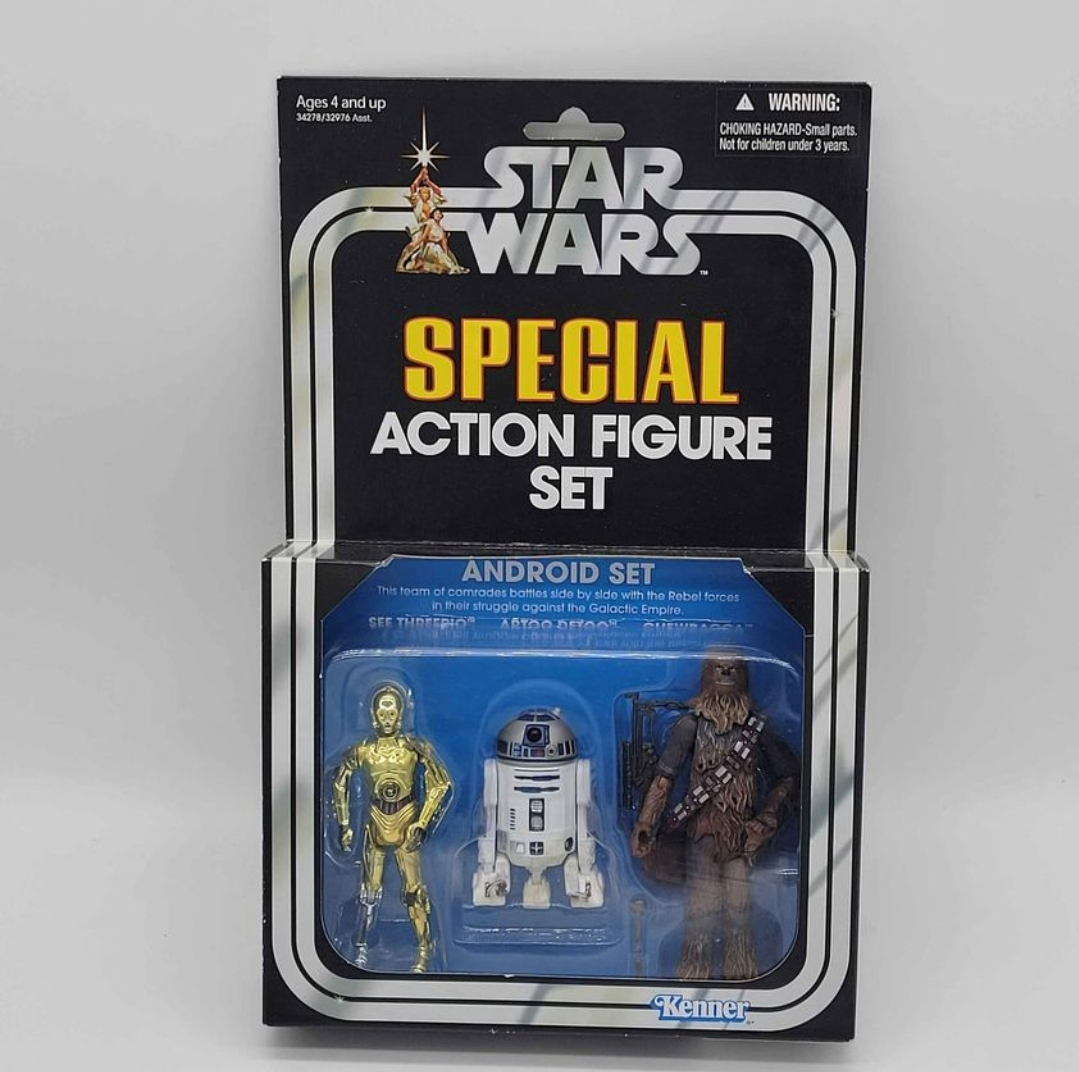 Star Wars Vintage Collection Android Set front