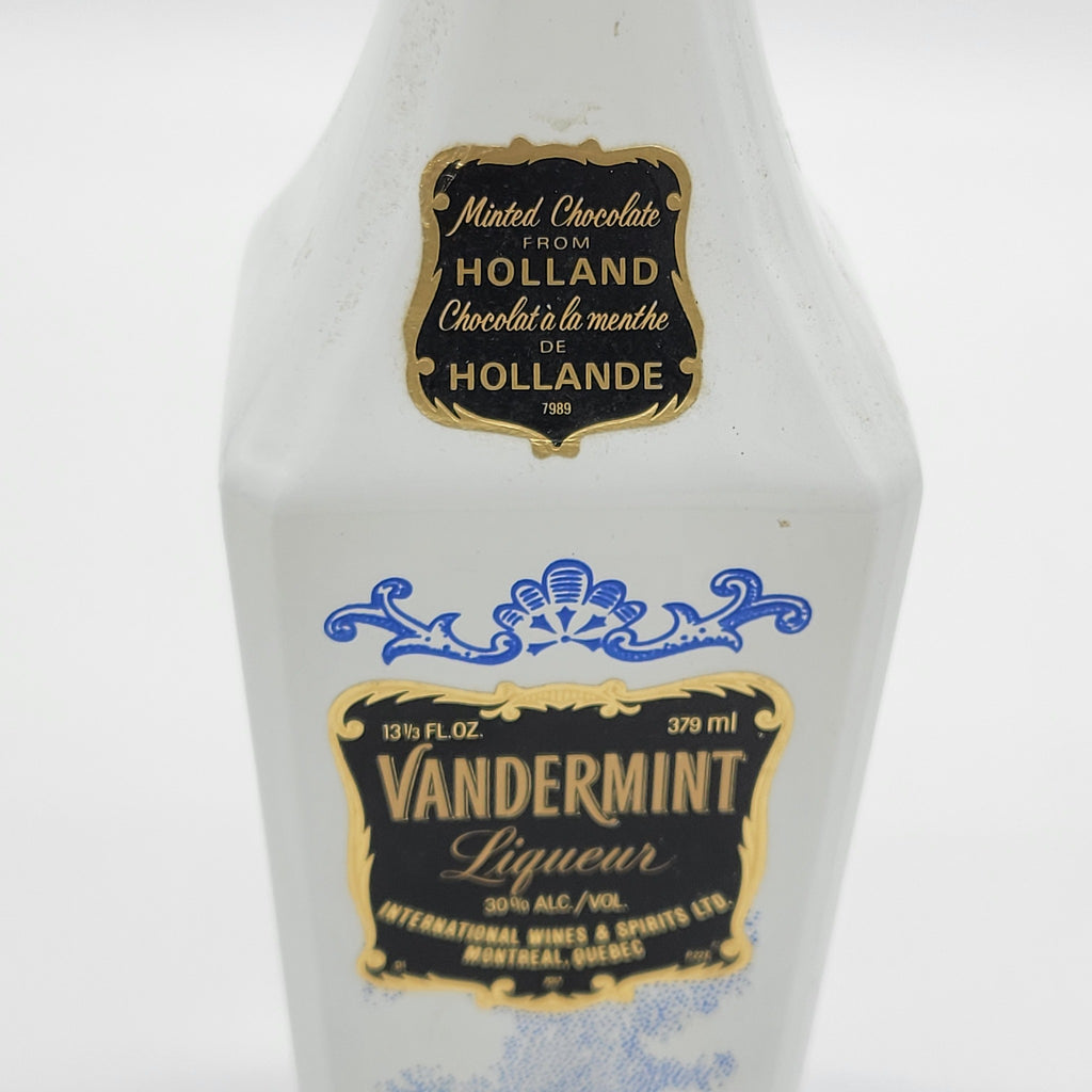 Vintage Vandermint label close-up